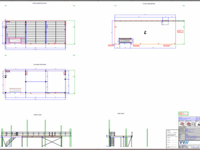 NBS Ādažu utbildningscenter - lagerritning 3